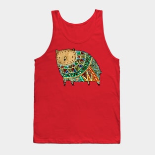 Aztec Bear Tank Top